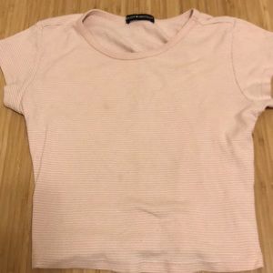 Pink Hailie Striped Top